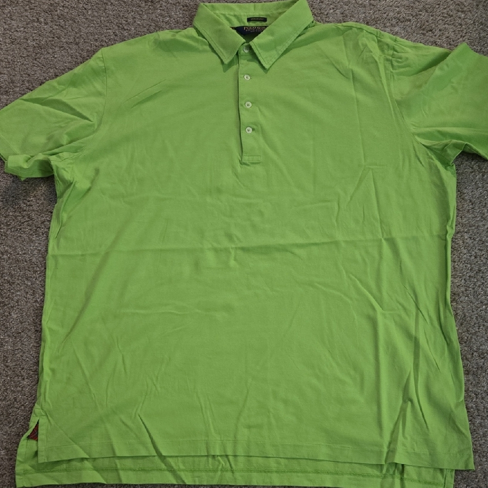 Ralph Lauren Vibrant Green Polo Shirt